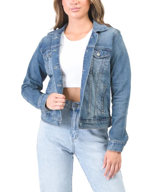 

Куртка Tomboy Trucker Lucky Brand, цвет Denim