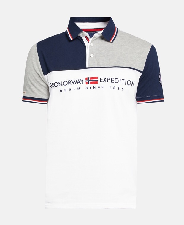 

Рубашка поло Geographical Norway, белый