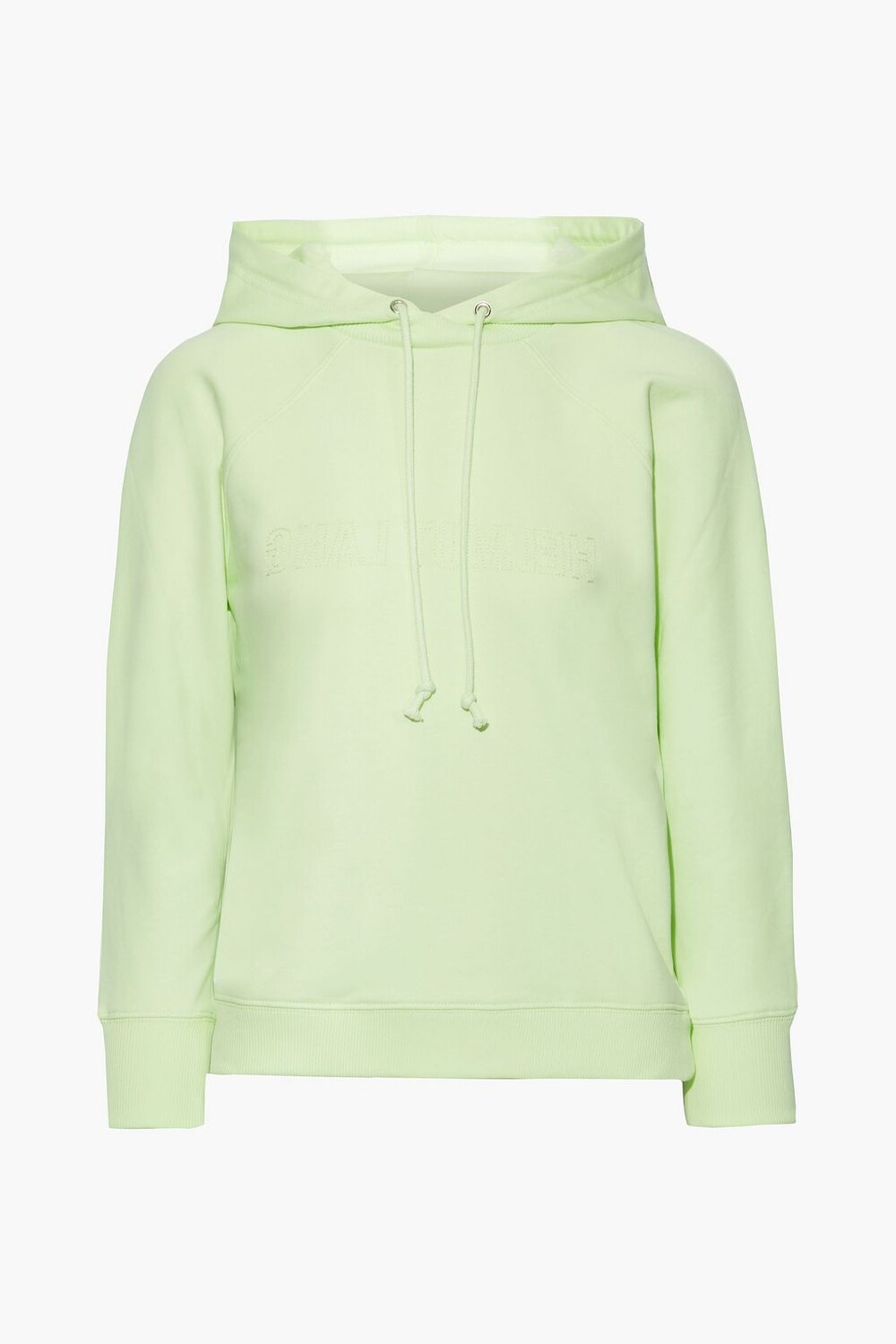 

Толстовка из французской махровой ткани с вышивкой HELMUT LANG, зеленый