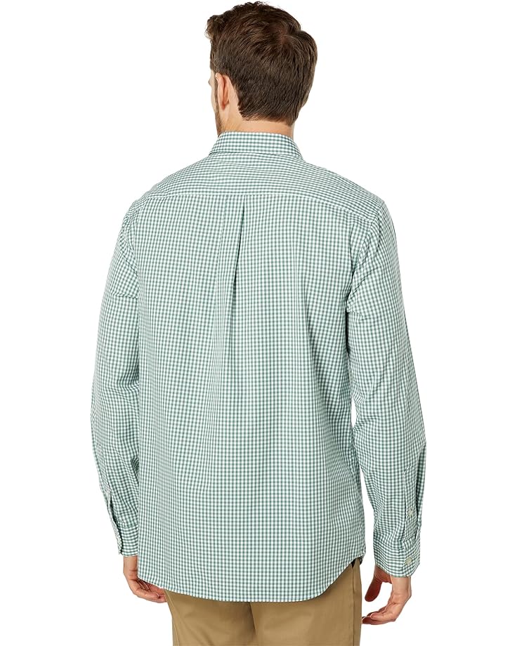 Рубашка Vineyard Vines Classic Fit Gingham Poplin Shirt, цвет Starboard Green skinner n starboard
