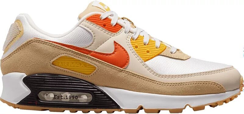 

Мужские кроссовки Nike Air Max 90 SE, белый/оранжевый