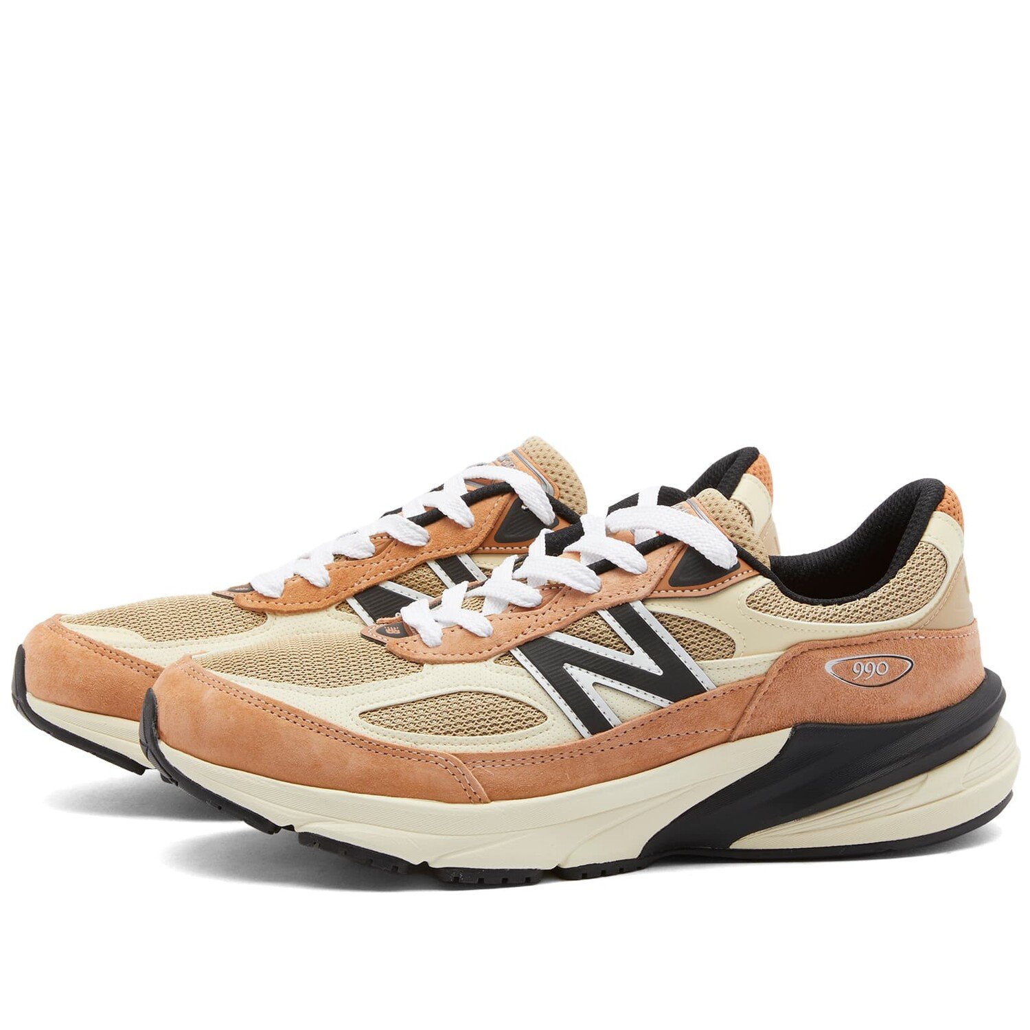 Кроссовки New Balance U990To6, цвет Orange кроссовки new balance kith x madison square garden x 990v6 made in usa new york rangers синий