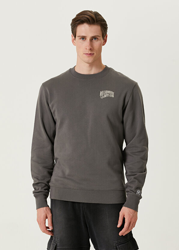 

Серый свитшот с логотипом Billionaire Boys Club