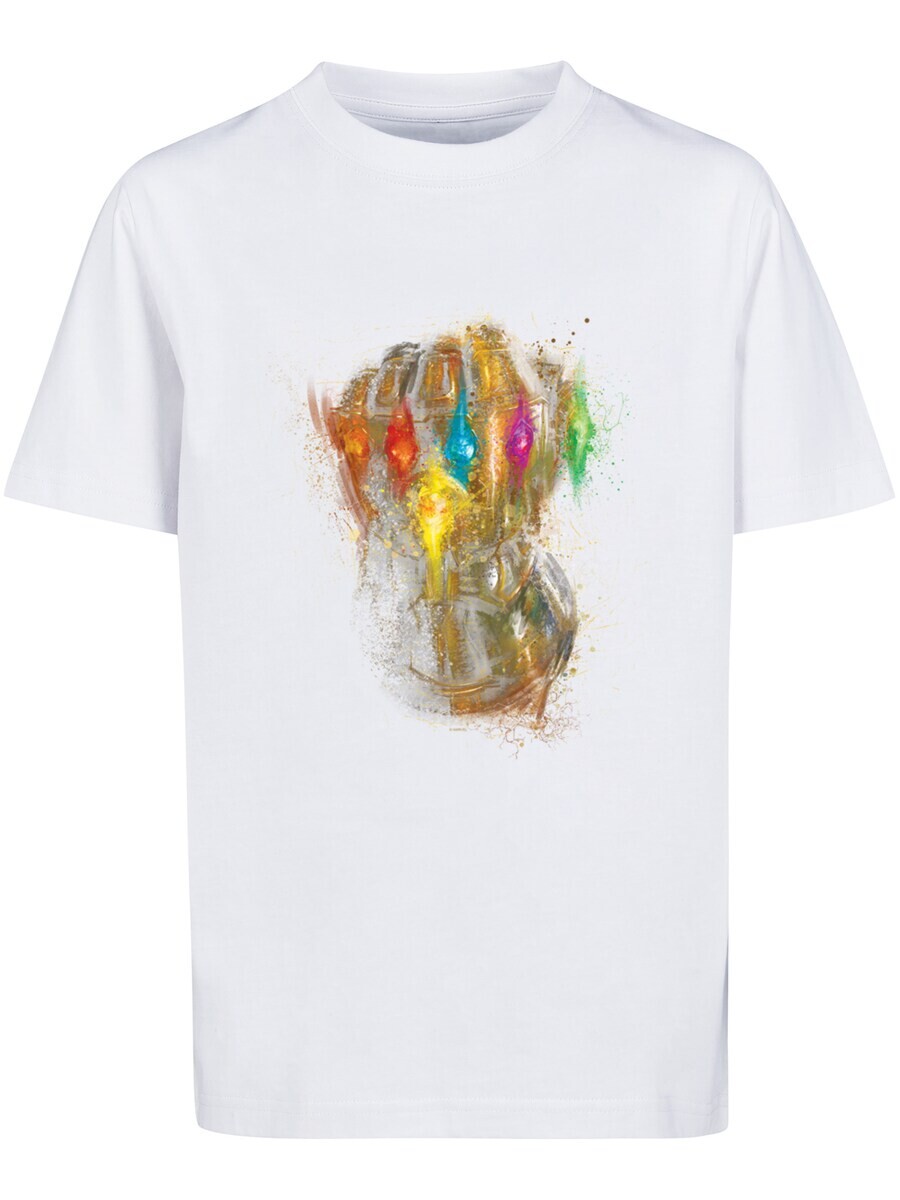 

Футболка F4Nt4Stic MARVEL AVENGERS ENDGAME INFINITY GAUNTLET SPLATTER, белый