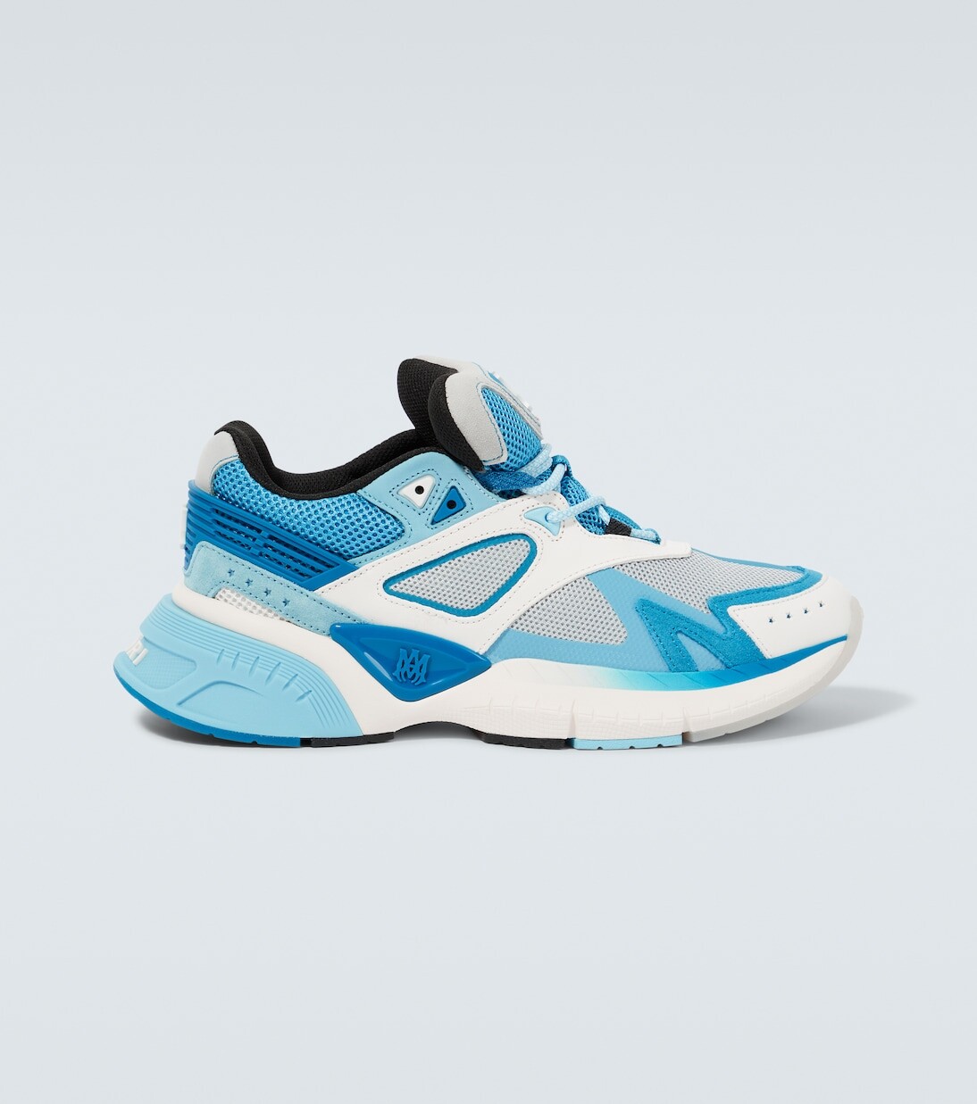 

Кроссовки ma runner с кожаной отделкой Amiri, синий