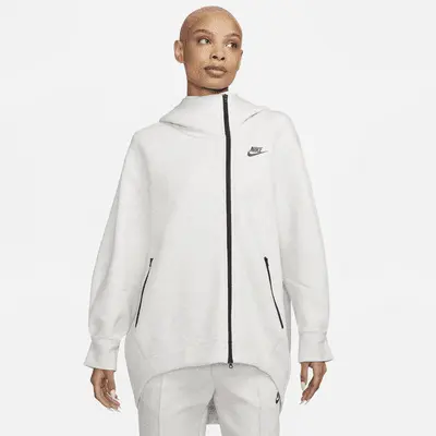 

Толстовка Nike Sportswear Tech Fleece, цвет Light Grey/Heather/Black