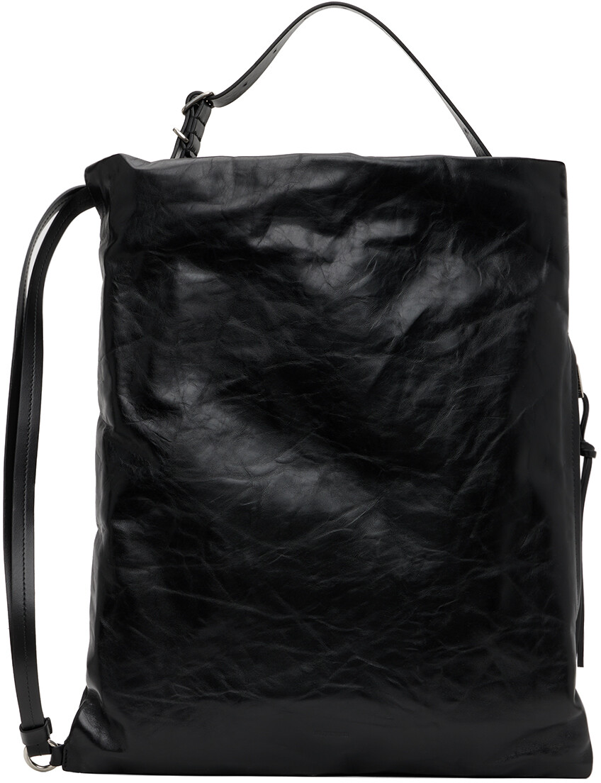 

Черная сумка на шнурке Jil Sander, цвет Black