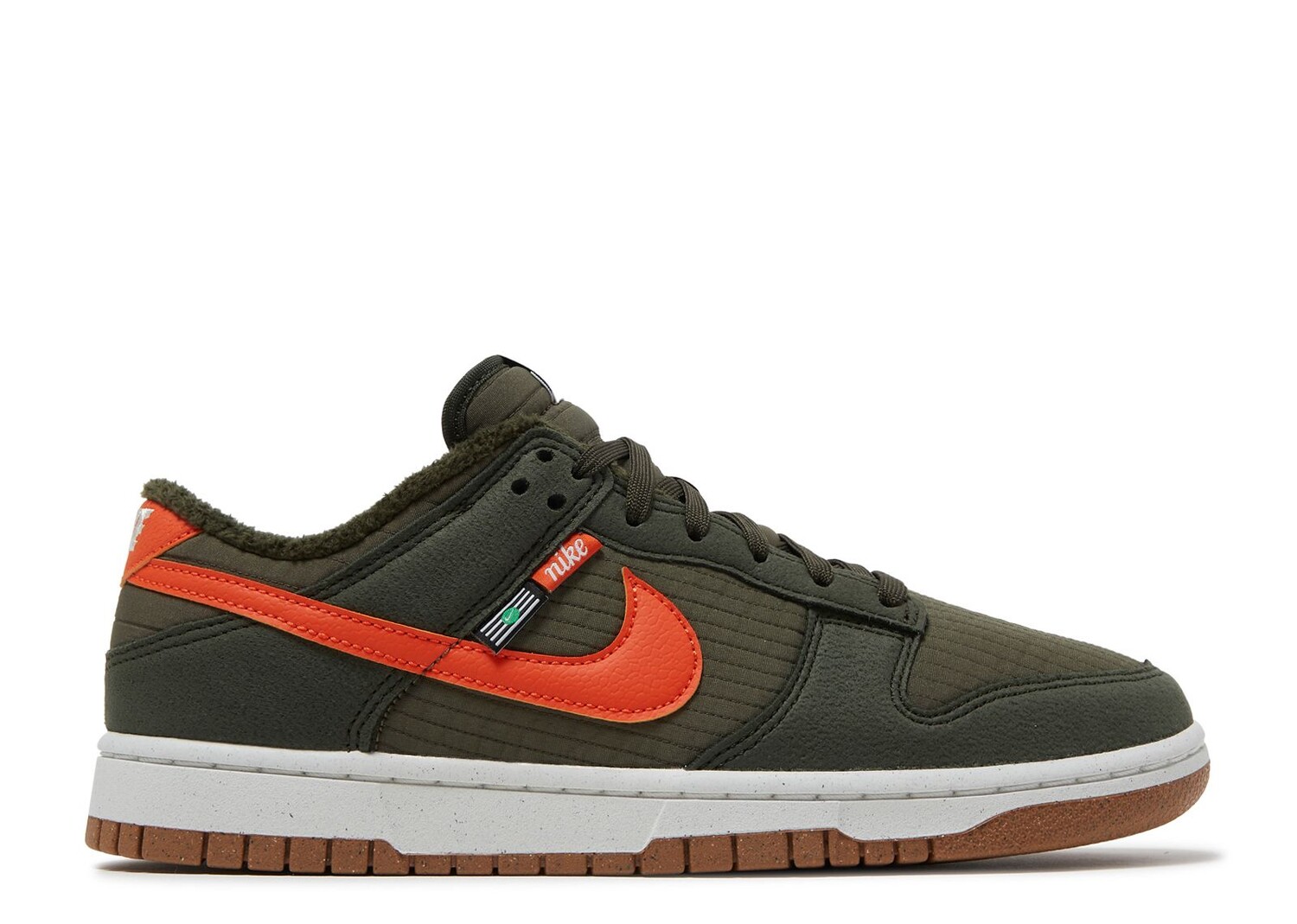 Кроссовки Nike Dunk Low Next Nature 'Toasty - Sequoia', зеленый