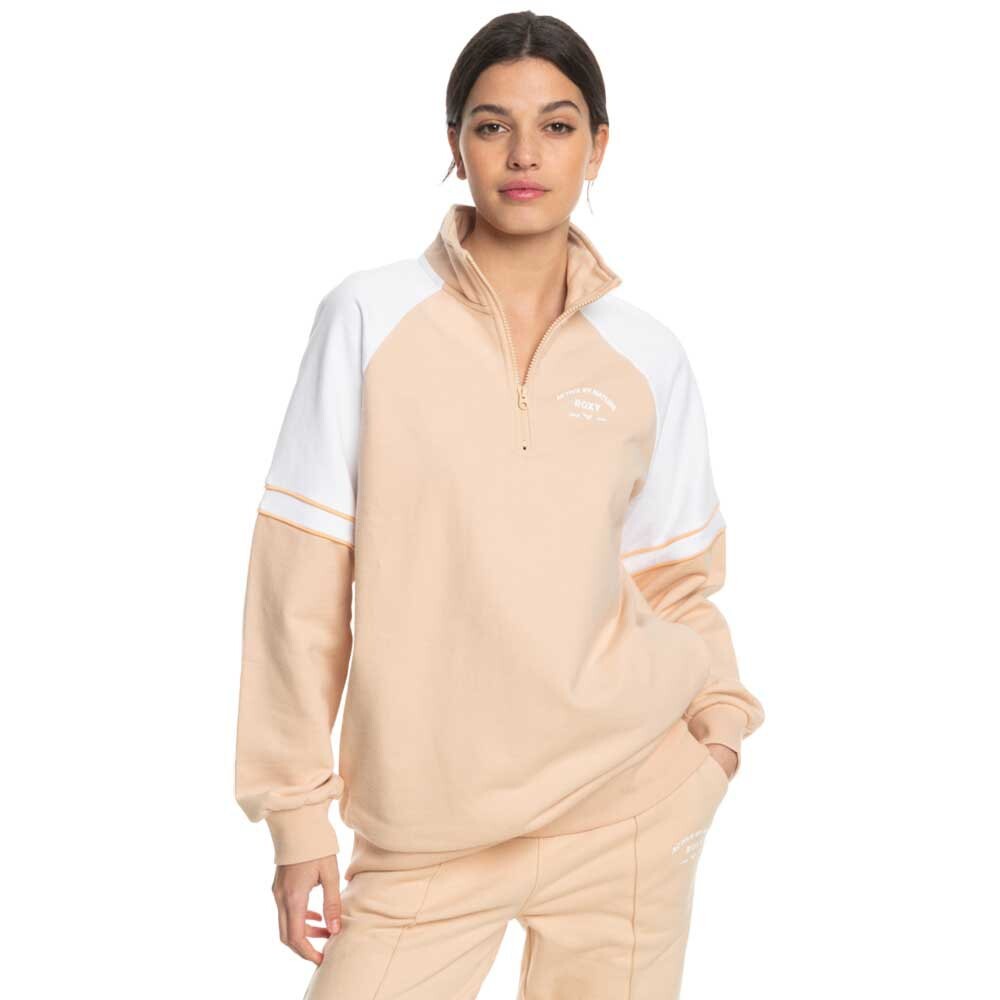 

Толстовка Roxy Essential Energy Half Cb Full Zip, бежевый