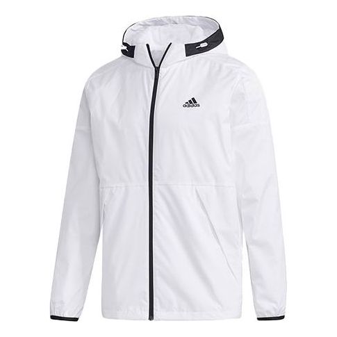 Куртка adidas Mh Wb Clean Athleisure Casual Sports Jacket White, белый