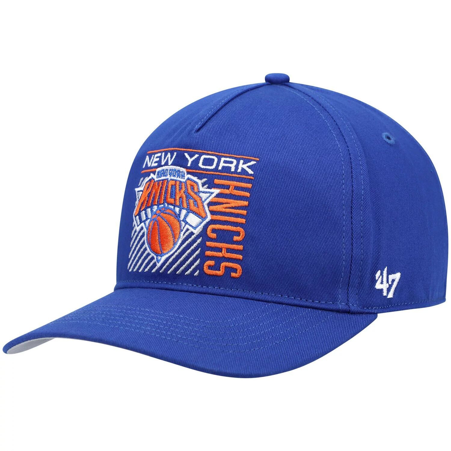 

Мужская синяя кепка New York Knicks Reflex Hitch '47 Snapback