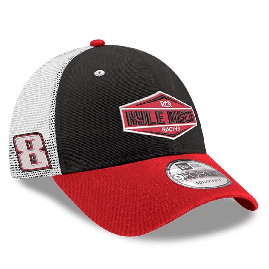 

Бейсболка New Era Kyle Busch, черный