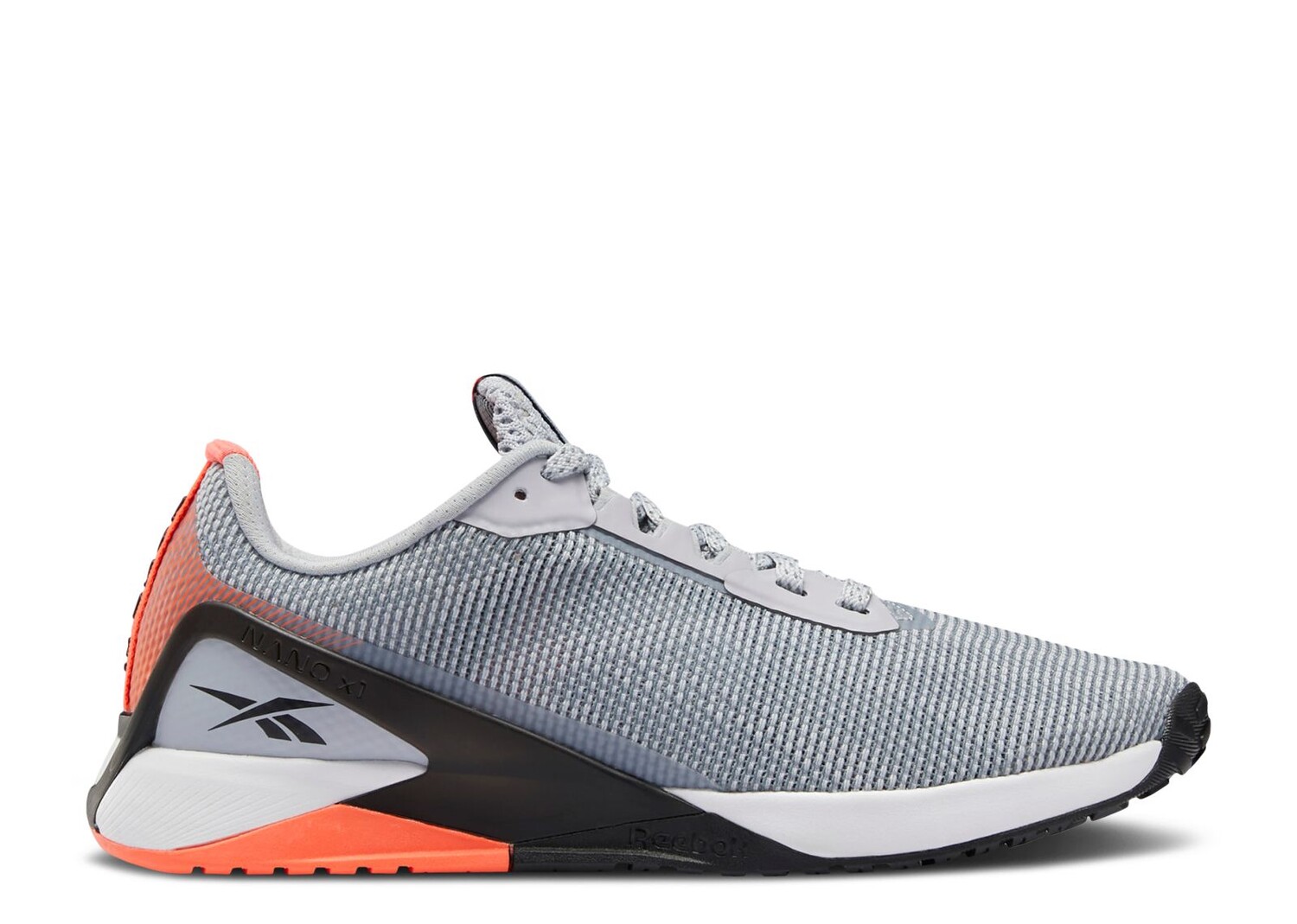 

Кроссовки Reebok Nano X1 Grit 'Grey Orange Flare', серый