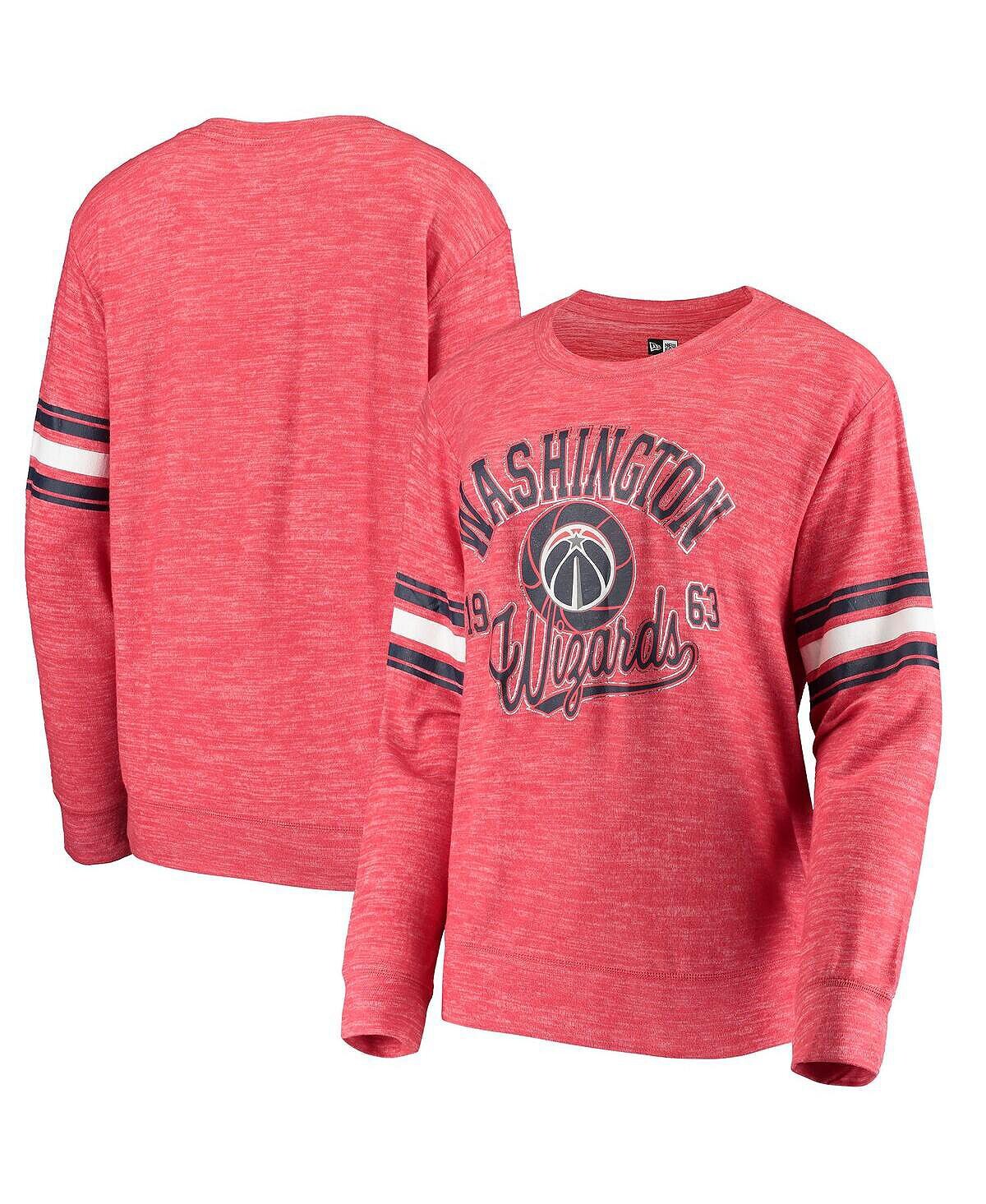 

Женский красный пуловер New Era Washington Wizards Space Dye 5th & Ocean, красный