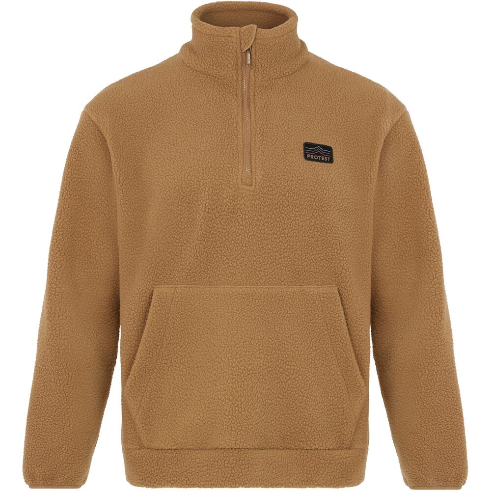 

Толстовка Protest Prtporis 1/4 Zip, коричневый