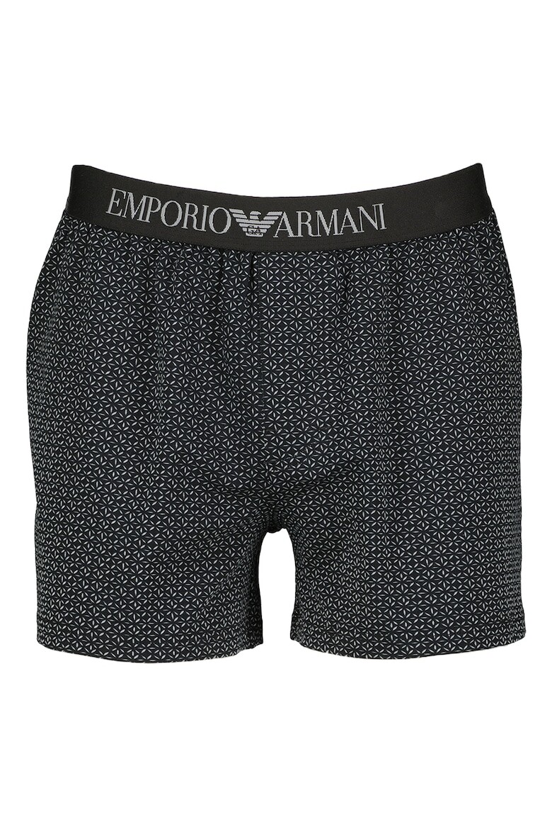 

Боксеры с логотипом на талии Emporio Armani Underwear, черный