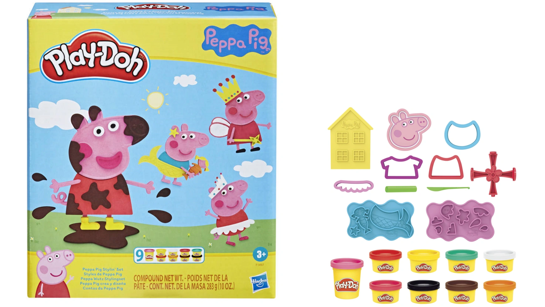 Hasbro Набор для укладки Playdoh Свинка Пеппа hasbro набор для укладки playdoh свинка пеппа