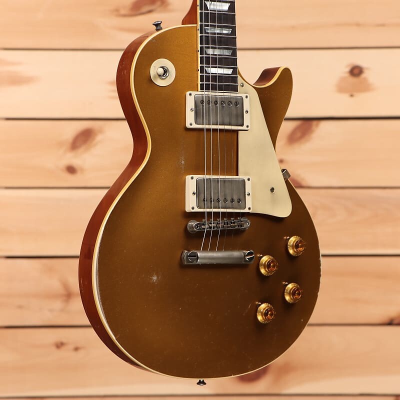 

Электрогитара Gibson 1957 Les Paul Ultra Heavy Aged - Double Gold - 732147 - PLEK'd