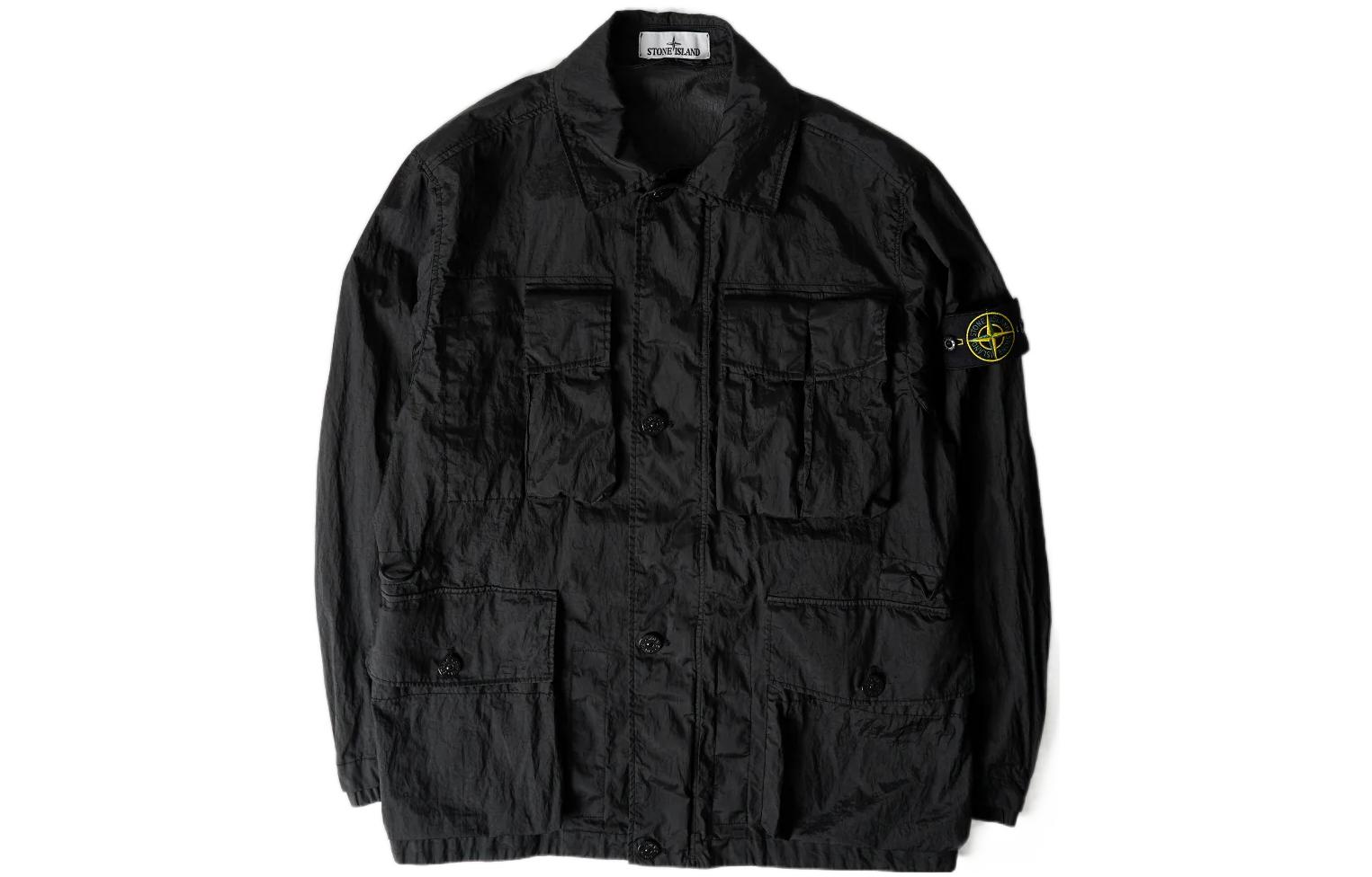 

STONE ISLAND Мужская куртка, цвет Black