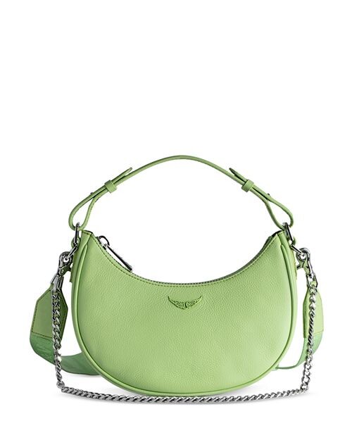 

Маленькая сумочка Moonrock из зерненой кожи Zadig & Voltaire, цвет Green