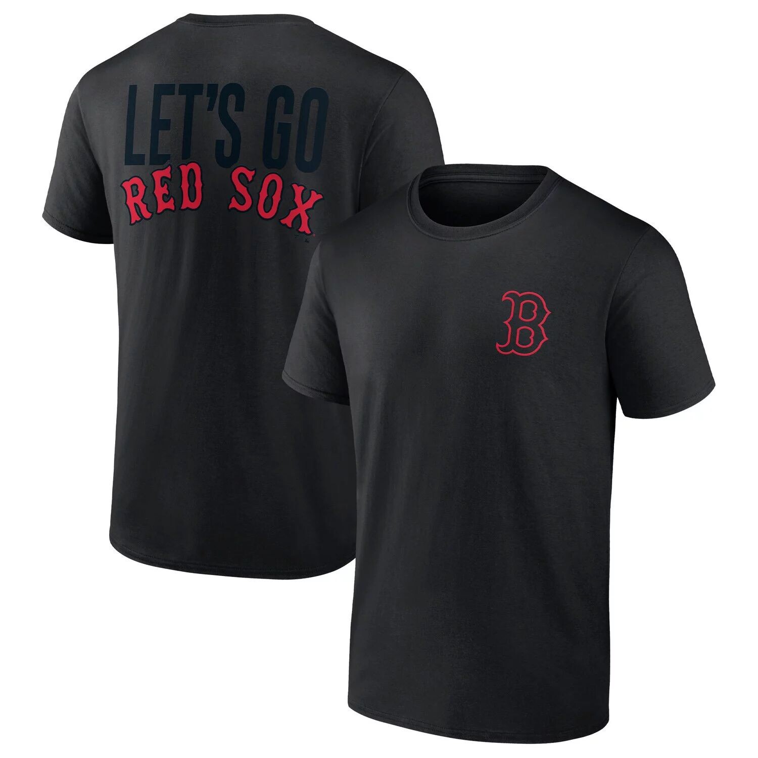 

Мужская черная фирменная футболка Boston Red Sox In It To Win It Fanatics, Черный