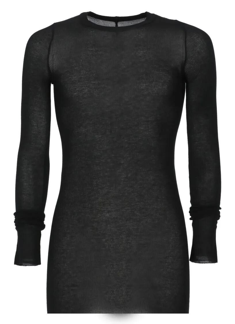 

Футболка из вискозы и шелка Rick Owens, черный
