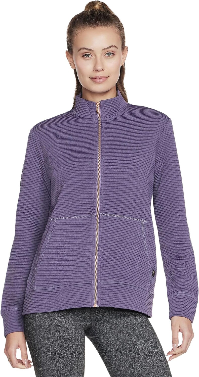 

Толстовка GO WALK Jacket SKECHERS, цвет Grey/Purple