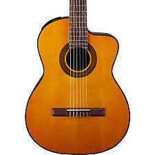 Акустическая гитара Takamine GC1CE NAT G Series Classical Nylon String Cutaway Acoustic/Electric Guitar , Help Support Small Business ! классическая электроакустическая гитара takamine gc1ce nat