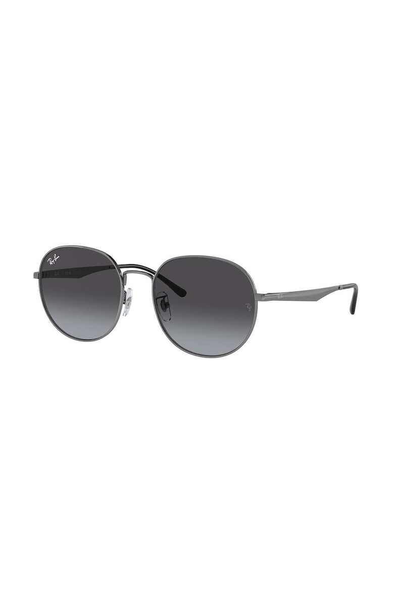 

Овальные солнцезащитные очки в металлической оправе Ray-Ban, серебряный