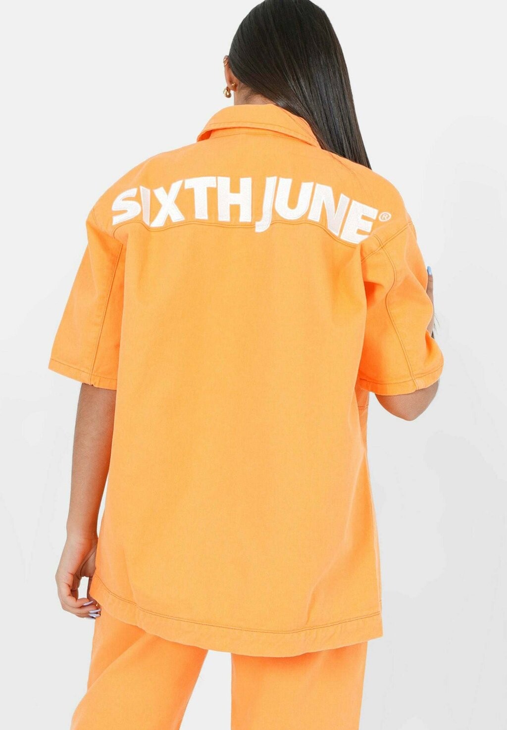 

Короткое пальто Sixth June, оранжевый