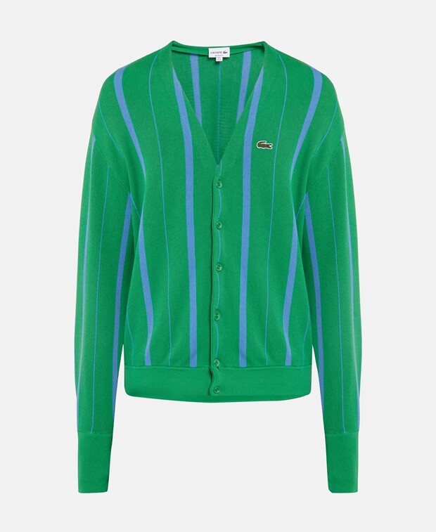 

Кардиган Lacoste, зеленый