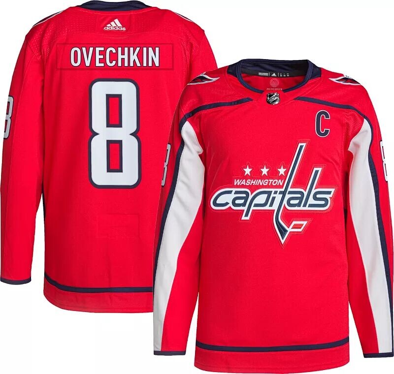 

Adidas Washington Capitals Алекс Овечкин #8 ADIZERO Authentic Home Джерси