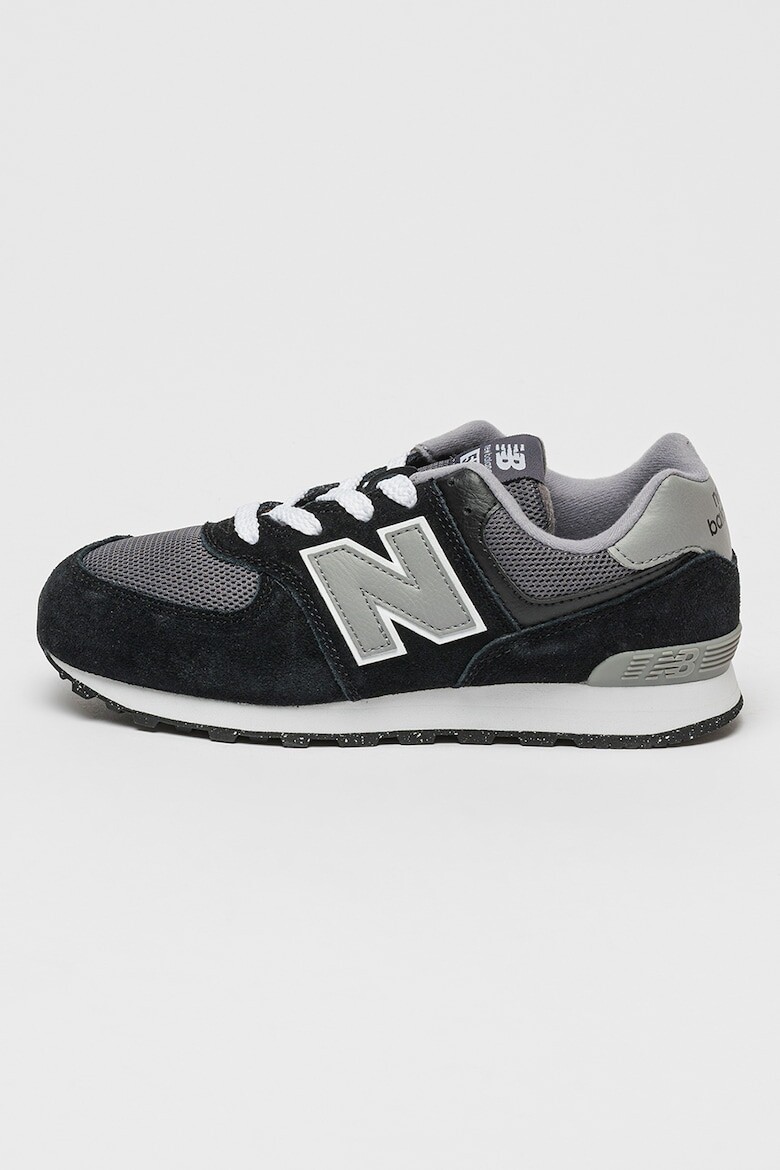 

Кроссовки 574 на замше New Balance, черный
