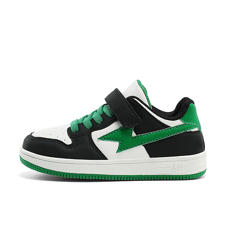 

Детская обувь для скейтбординга Kids Low-top Bull Cat, черный/белый