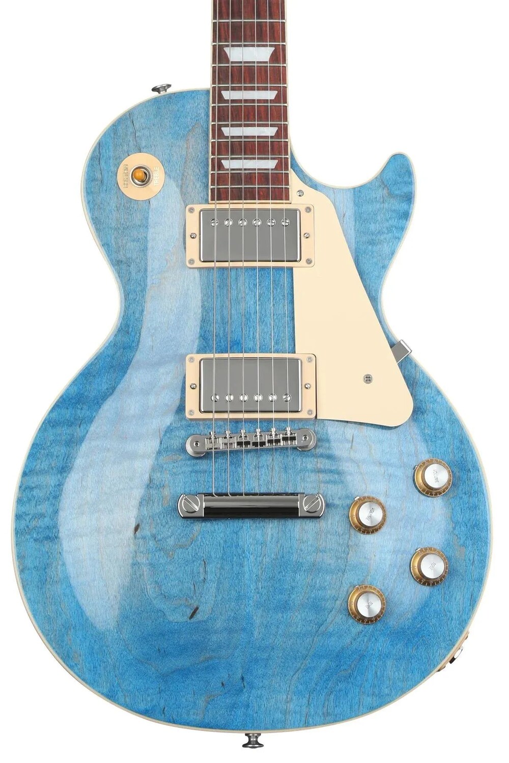 

Новая электрогитара Gibson Les Paul Standard '60s Figed Top - Ocean Blue