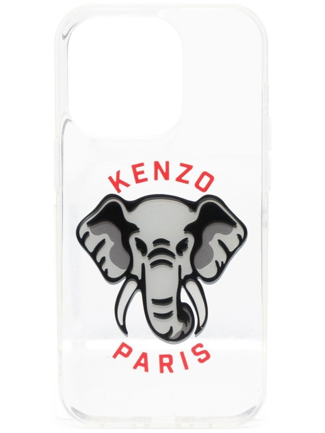 

Kenzo чехол для iPhone 14 Pro с принтом Elephant, серый