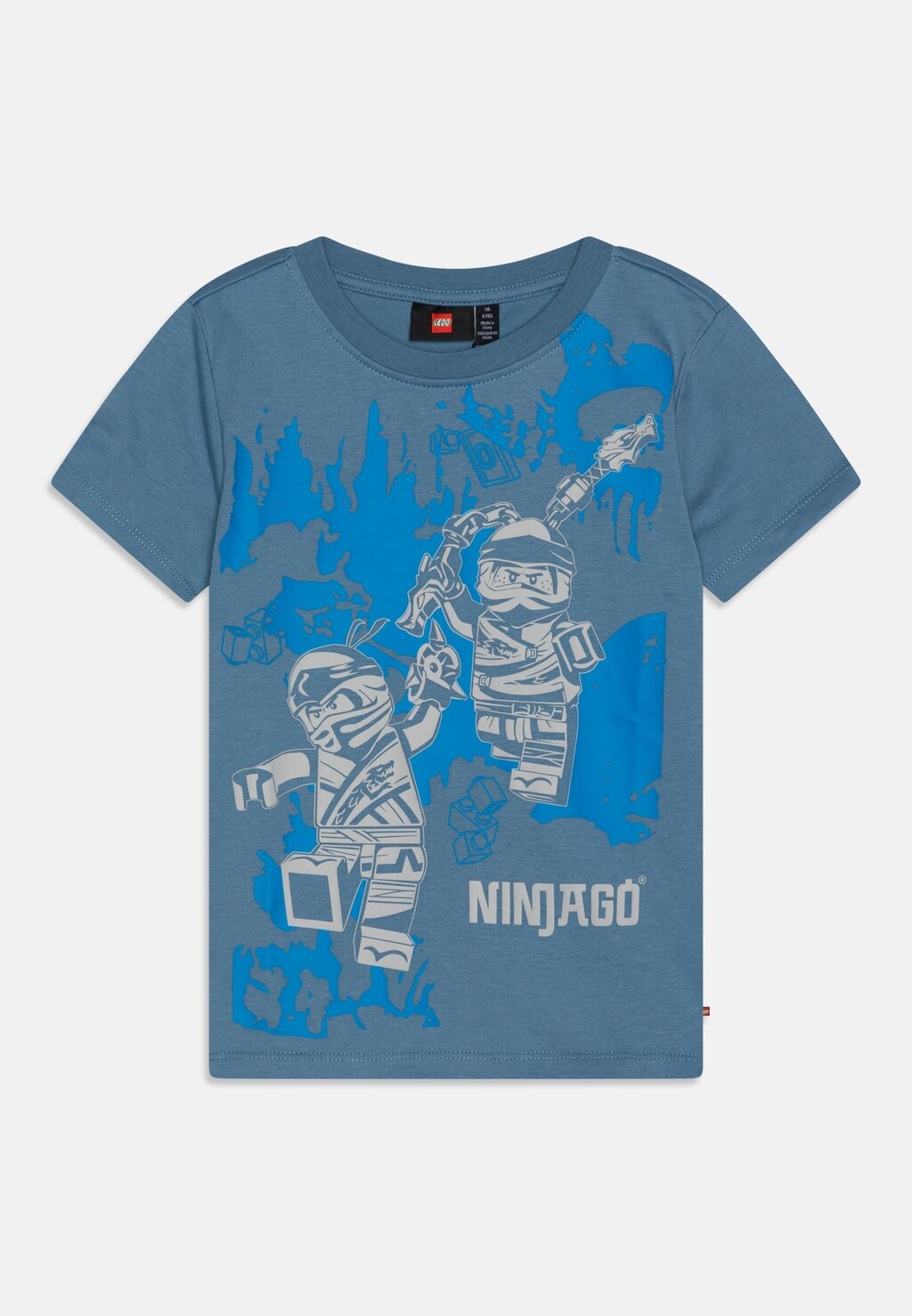 

Футболка с принтом LEGO kidswear, синий