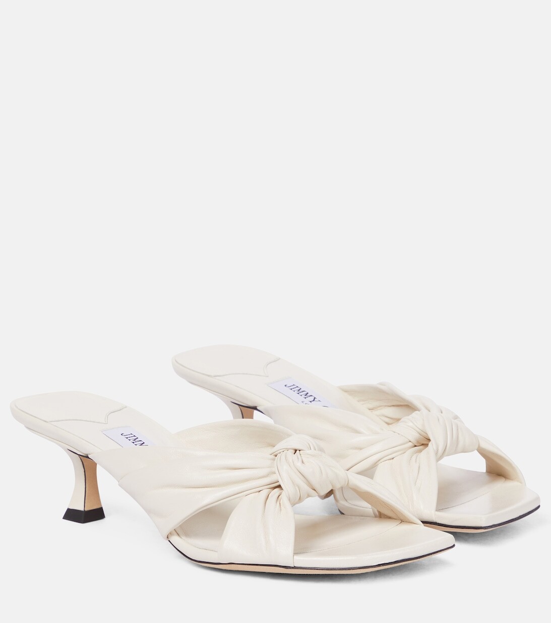 

Кожаные сандалии Avenue 50 Jimmy Choo, белый