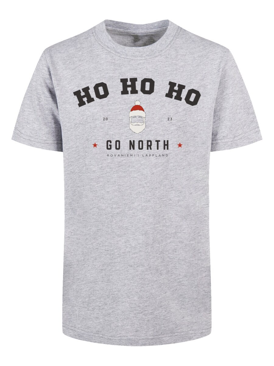 

Футболка F4Nt4Stic HO HO HO SANTA CLAUS WEIHNACHTEN, серый