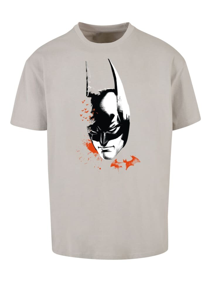 

Футболка F4NT4STIC DC Comics Batman Arkham Bats Face, цвет lightasphalt