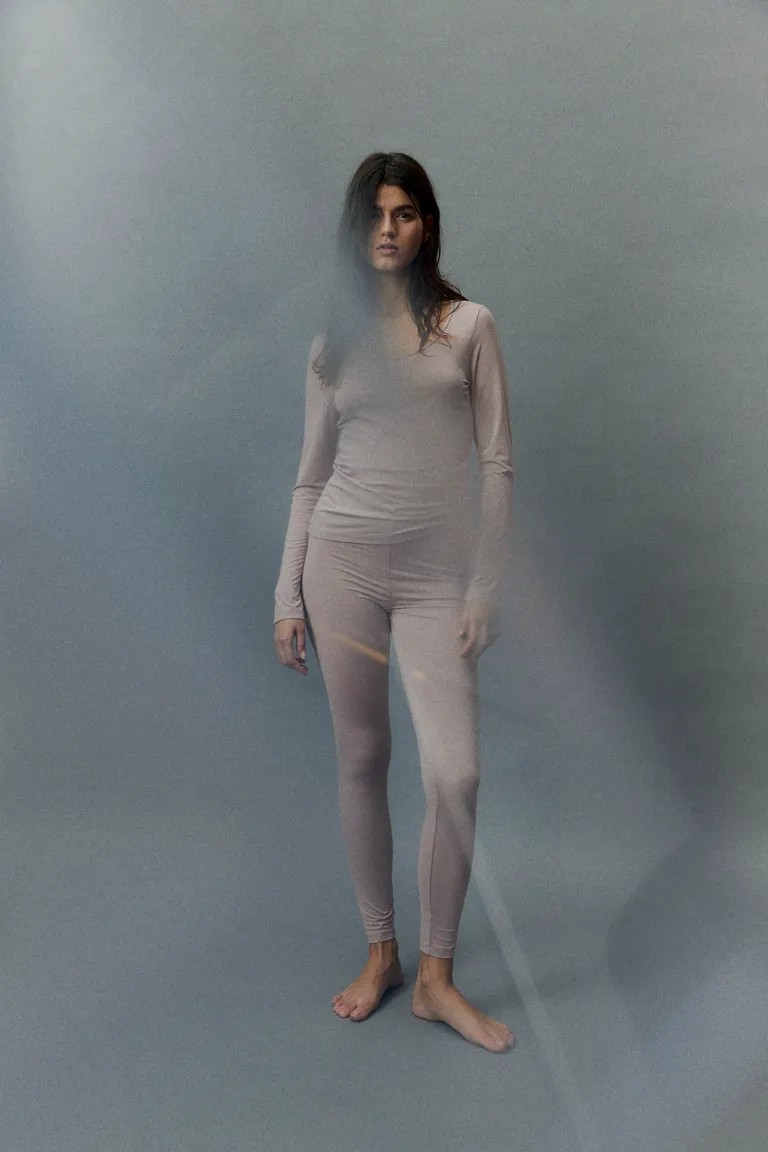 

Леггинсы термолит H&M, серый