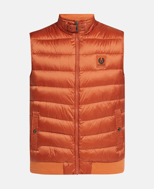 

Пуховый жилет Belstaff, кэмел