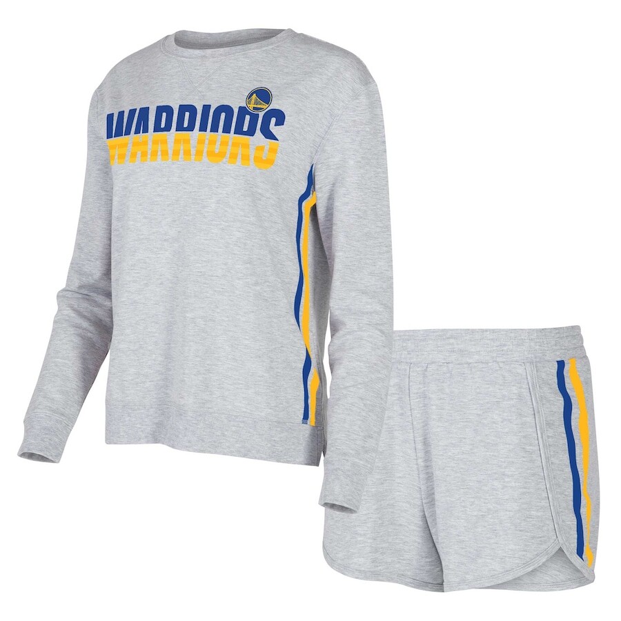 

Пижамный комплект Concepts Sport Golden State Warriors, серый