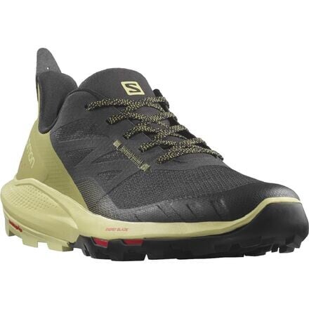 

Походные кроссовки Outpulse мужские Salomon, цвет Black/Leek Green/Poppy Red