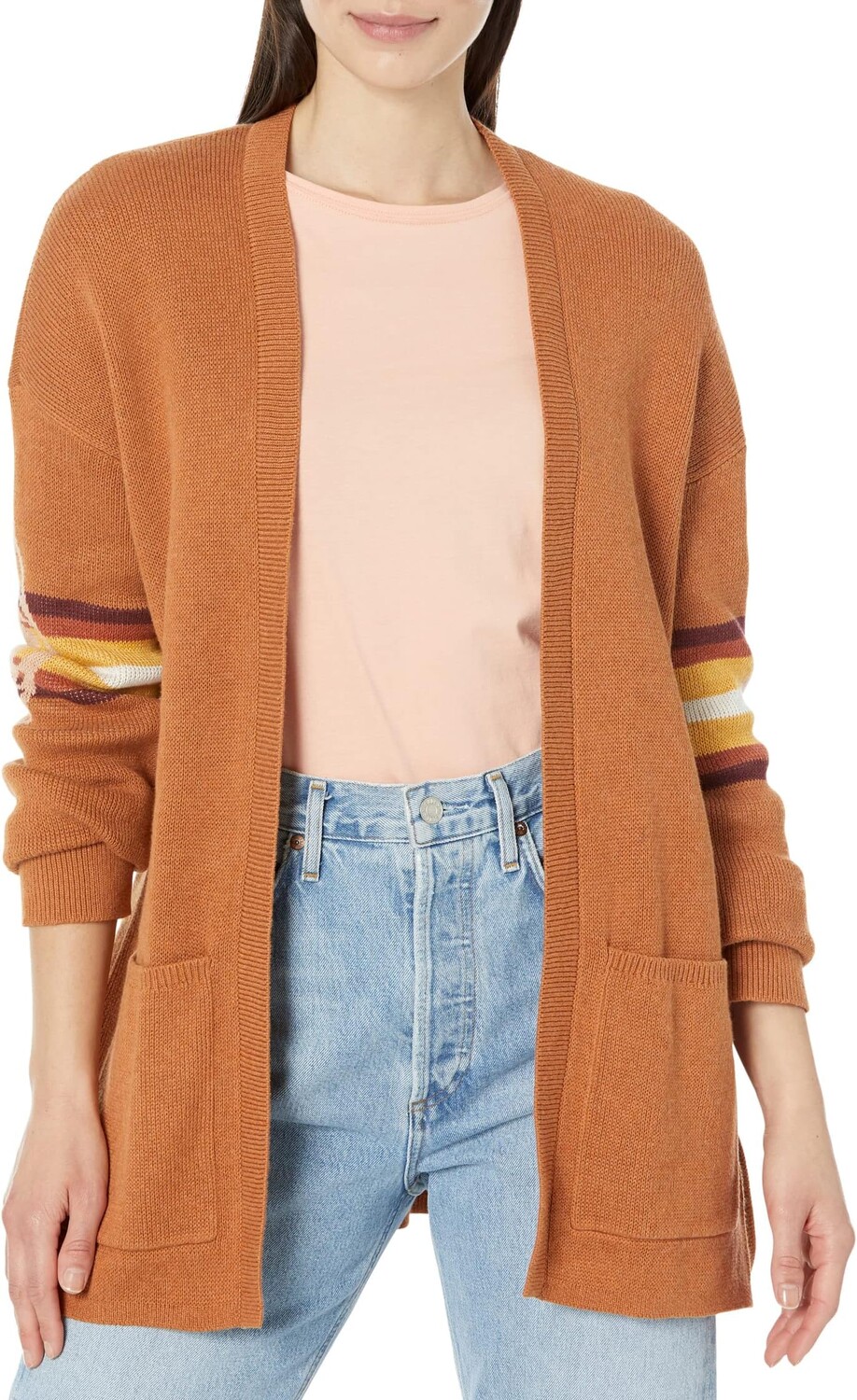 

Свитер Sierra Springs Cardigan Pendleton, цвет Brown Sugar Multi