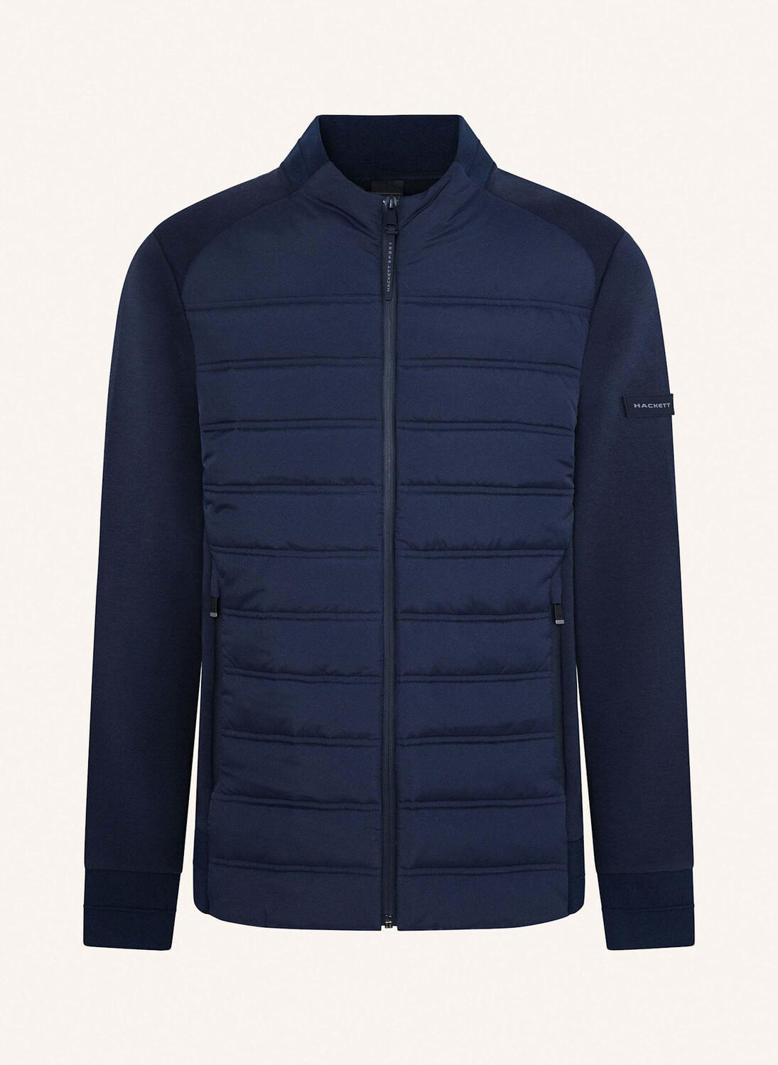 

Между курткой hs Hybrid Quilt FZ Hackett London, синий