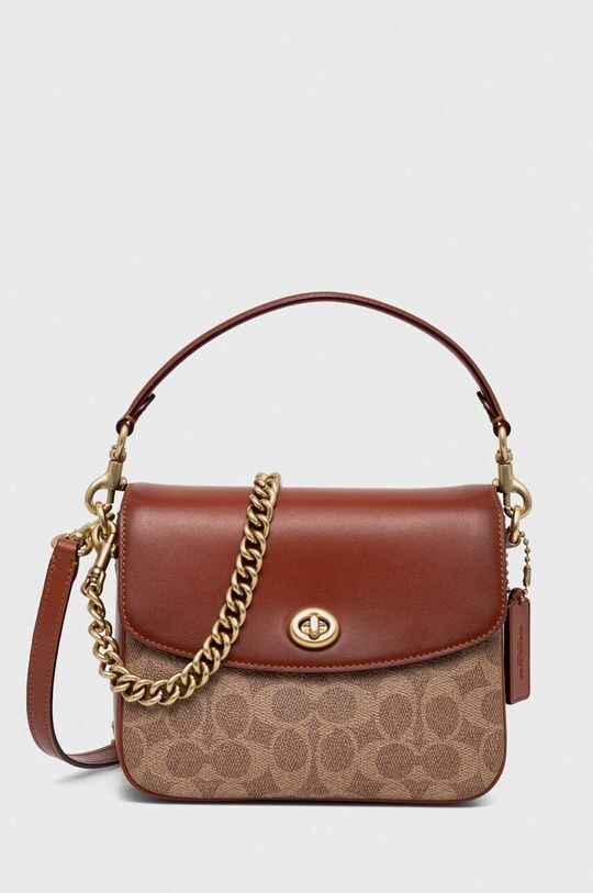 

Сумка через плечо Cassie 19 Coach, коричневый