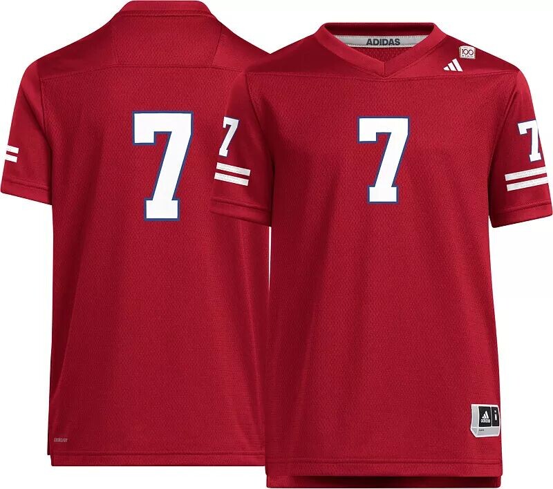 

Реплика футбольной майки Adidas Youth Nebraska Cornhuskers Scarlet в честь 100-летия