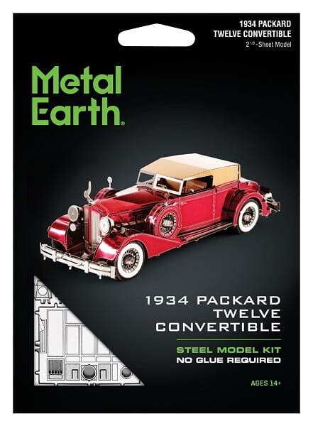 

Metal Earth, Packard Twelve Convertible 1934 Convertible Сборная модель Fascinations