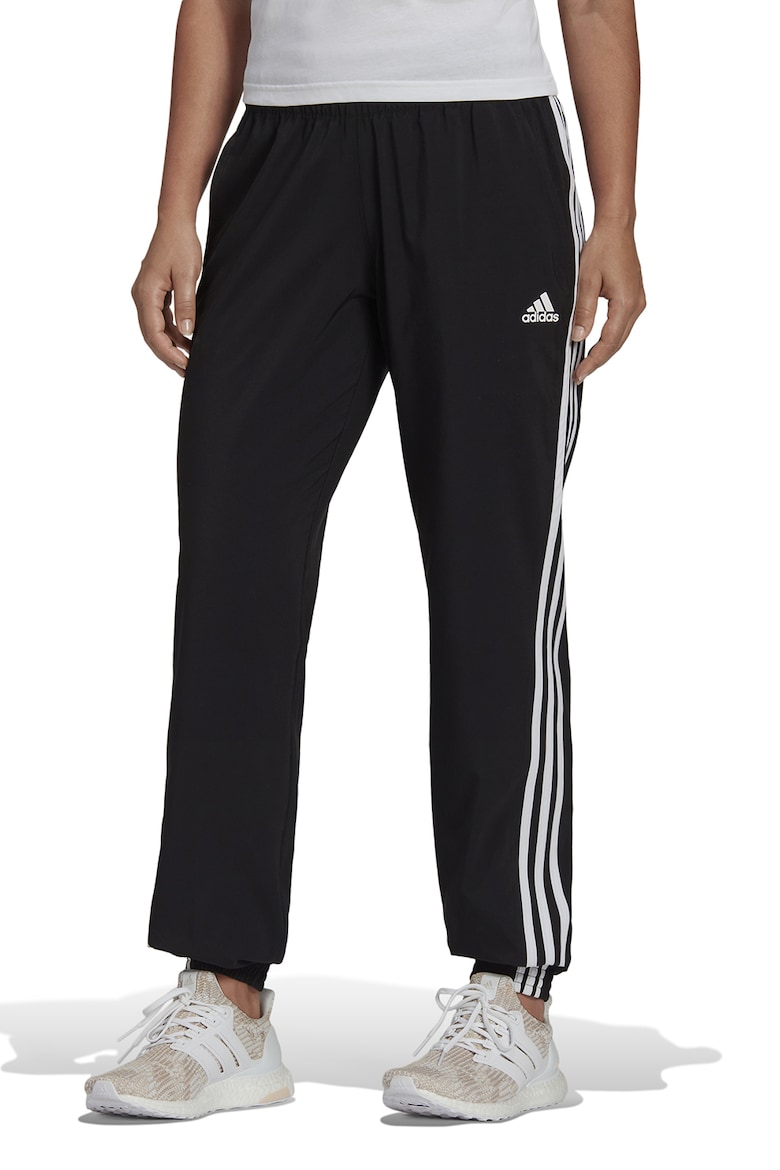 Тренировочные брюки с логотипом Adidas Performance, черный